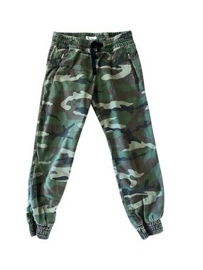 TNA Olive Green Camo Joggers